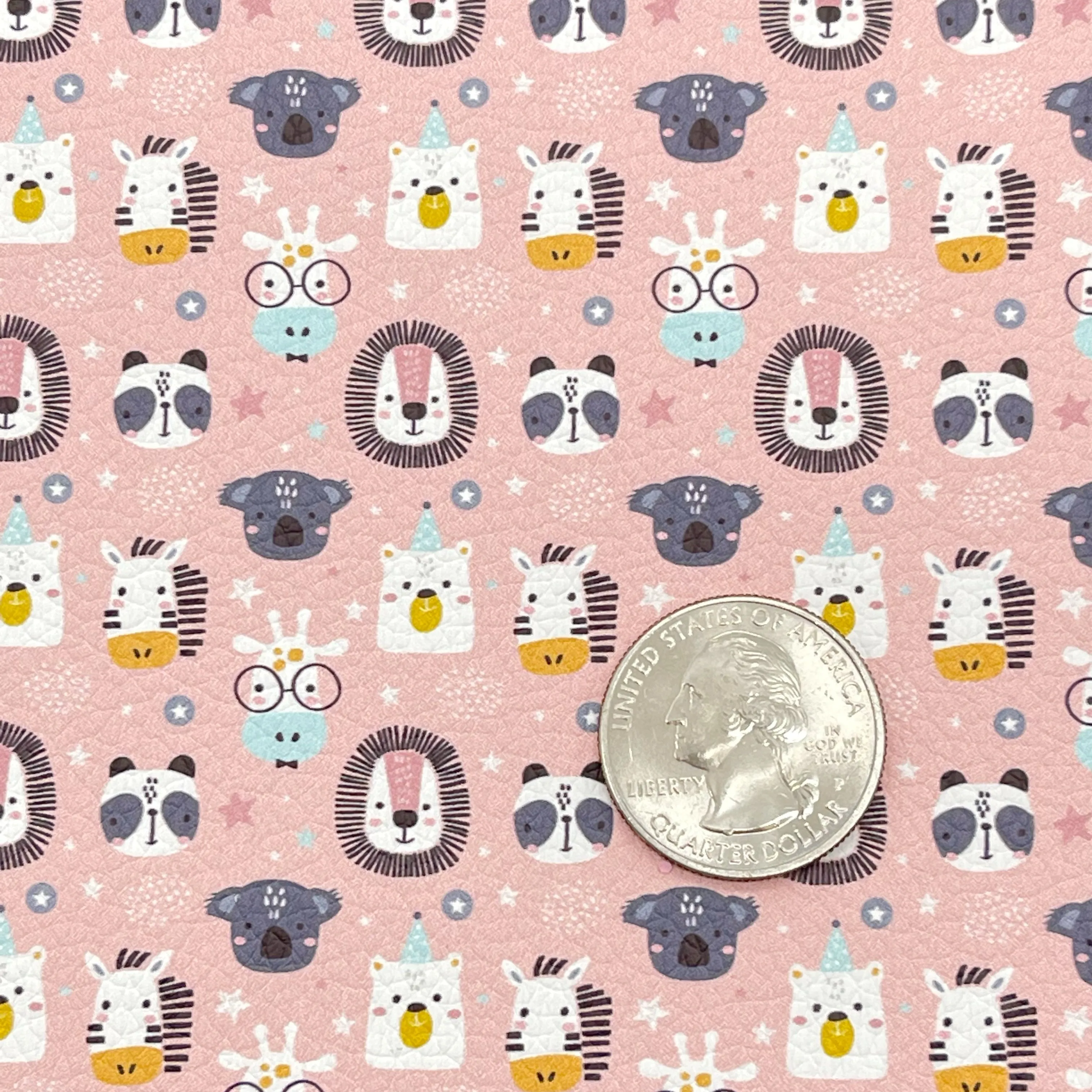ANIMAL PARTY - Custom Printed Leather