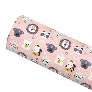 ANIMAL PARTY - Custom Printed Leather
