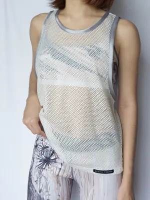 Blanc Mesh Tank