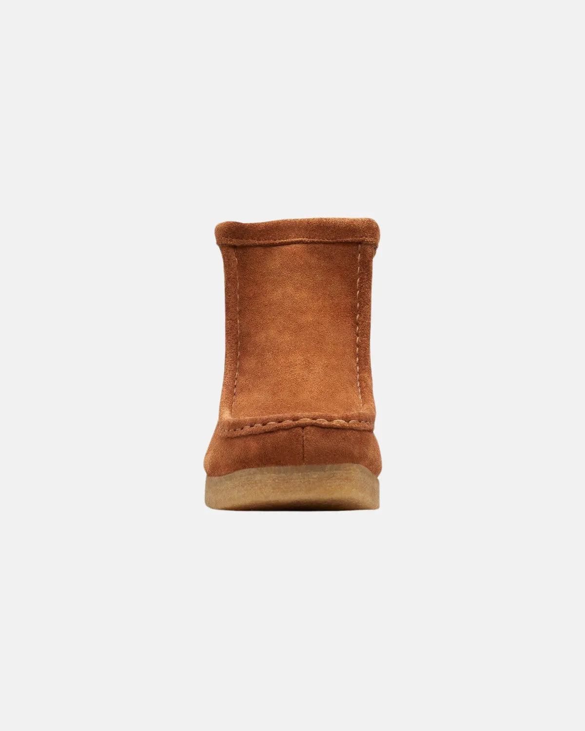 CLARKS ORIGINALS WOMENS WALLABEE HI BOOTS CARAMEL WLINED