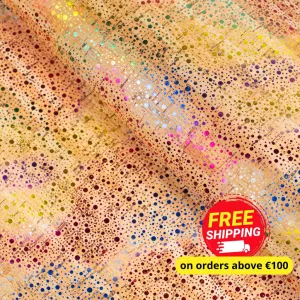 Colorful Speckled Cork Fabric  COF-465