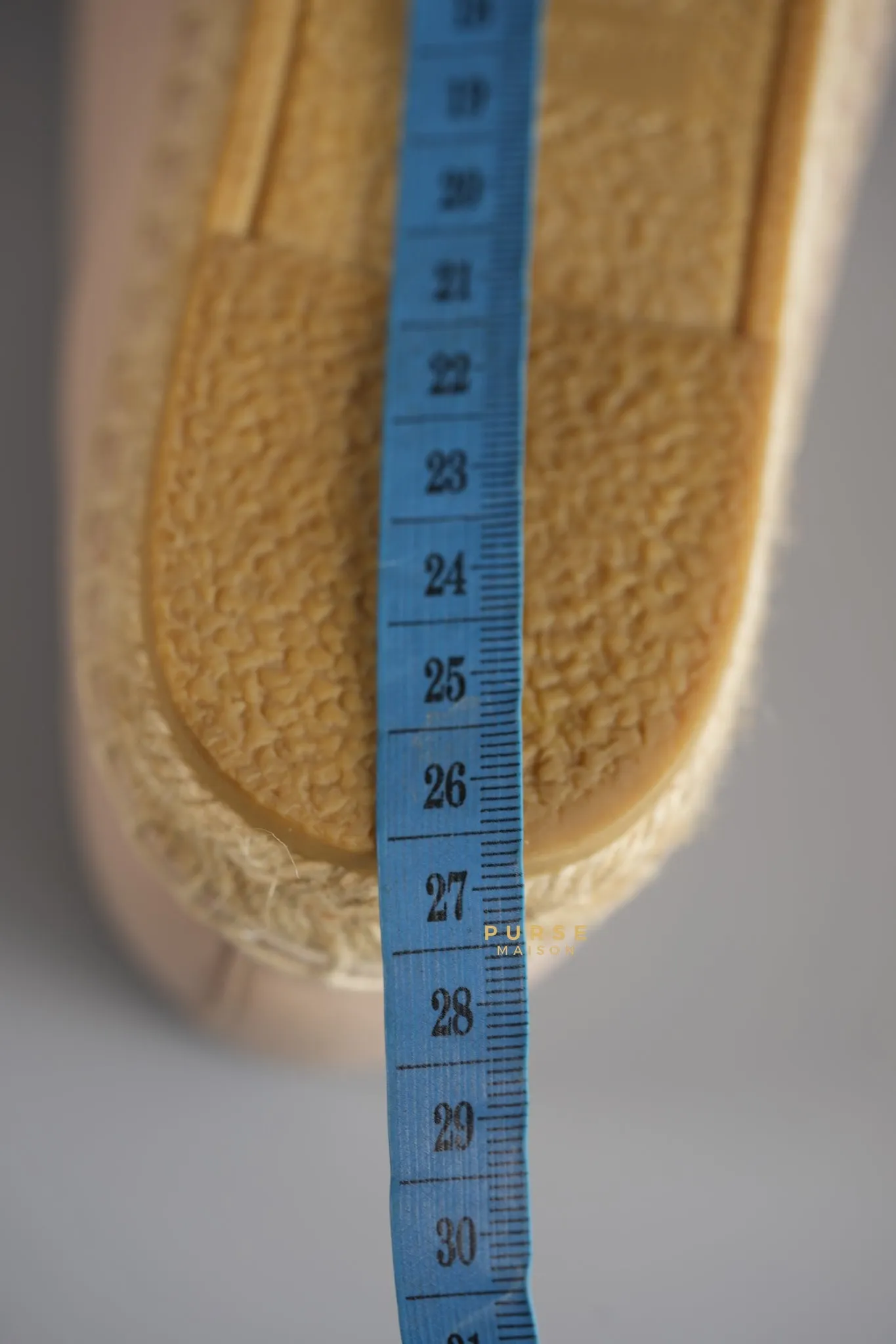 Espadrilles in Poudre Lambskin Leather Size 38 (25cm)