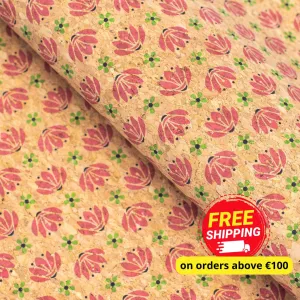 Flip Lotus, Cork Fabric- COF-408-A