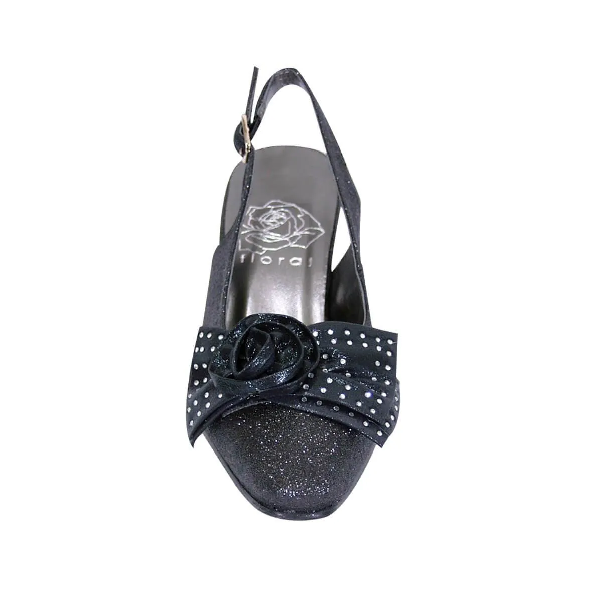 FLORAL Alaina Women's Wide Width Glitter Slingback Shoes