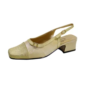 FLORAL Ila Women's Wide Width Square-Toe Slingback Pumps