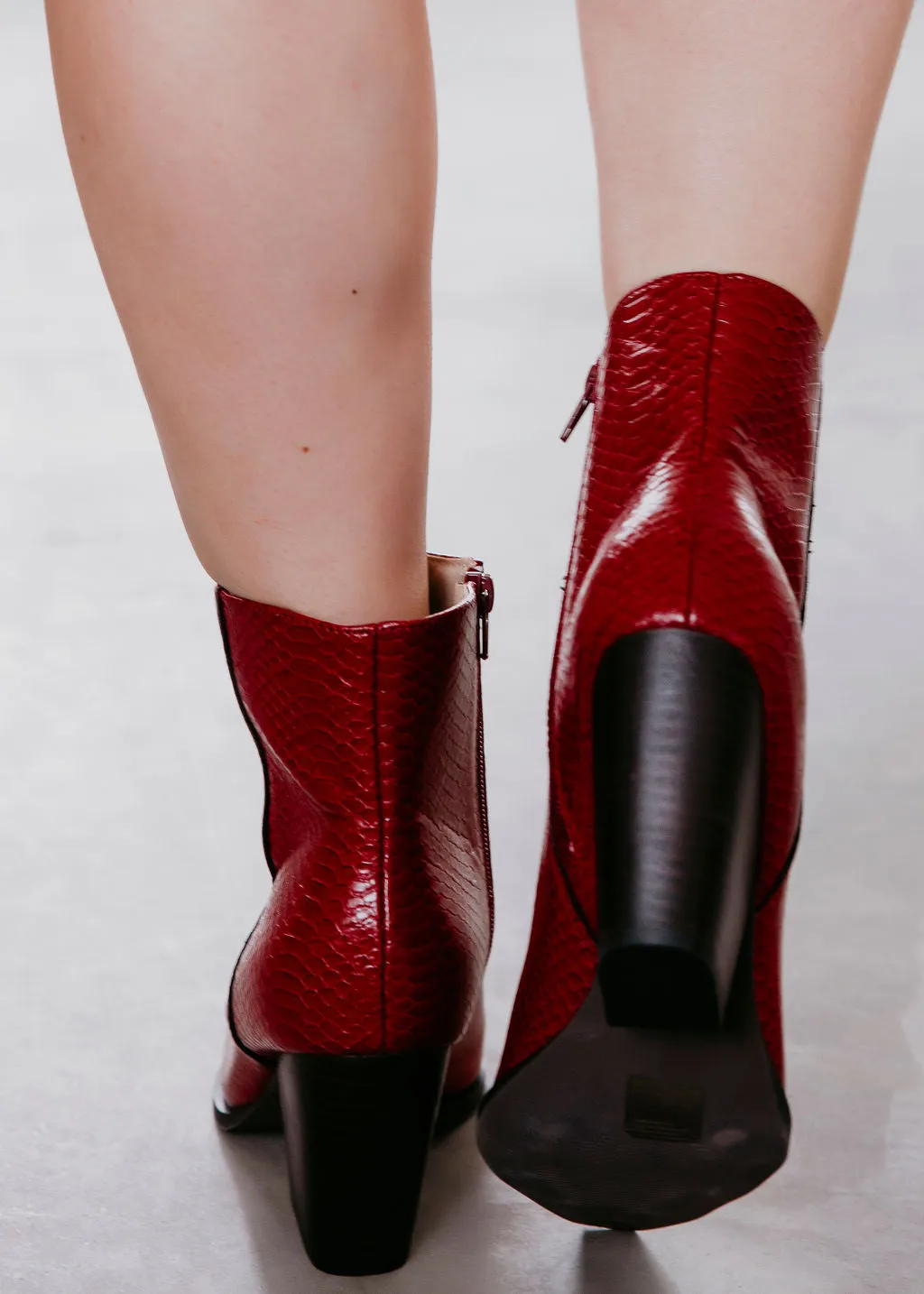 Frankie Toe Cap Booties