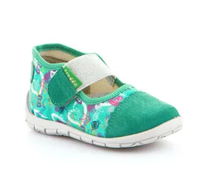 FRODDO Slippers Green  Silver