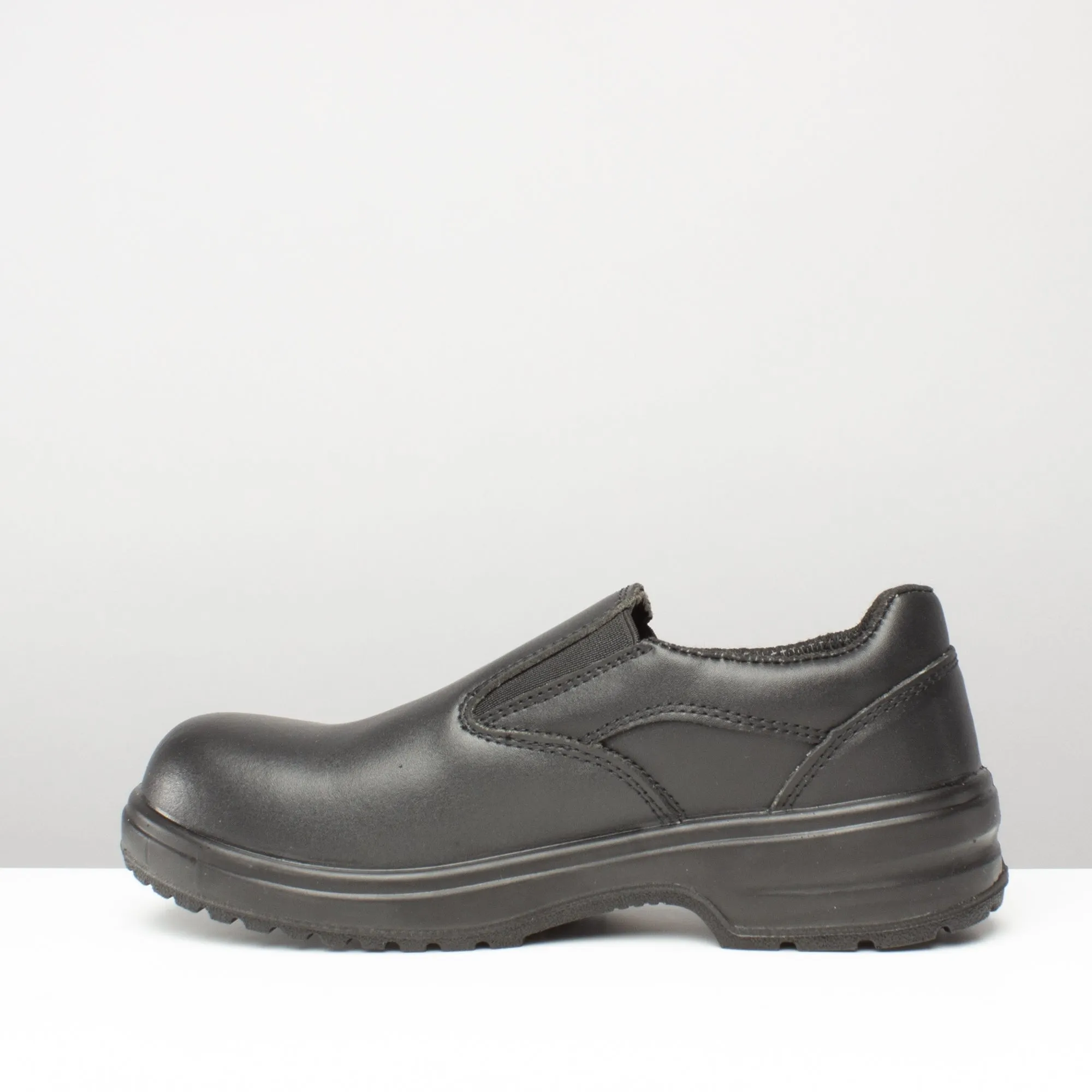 FS94C Ladies Leather Safety Shoes Black