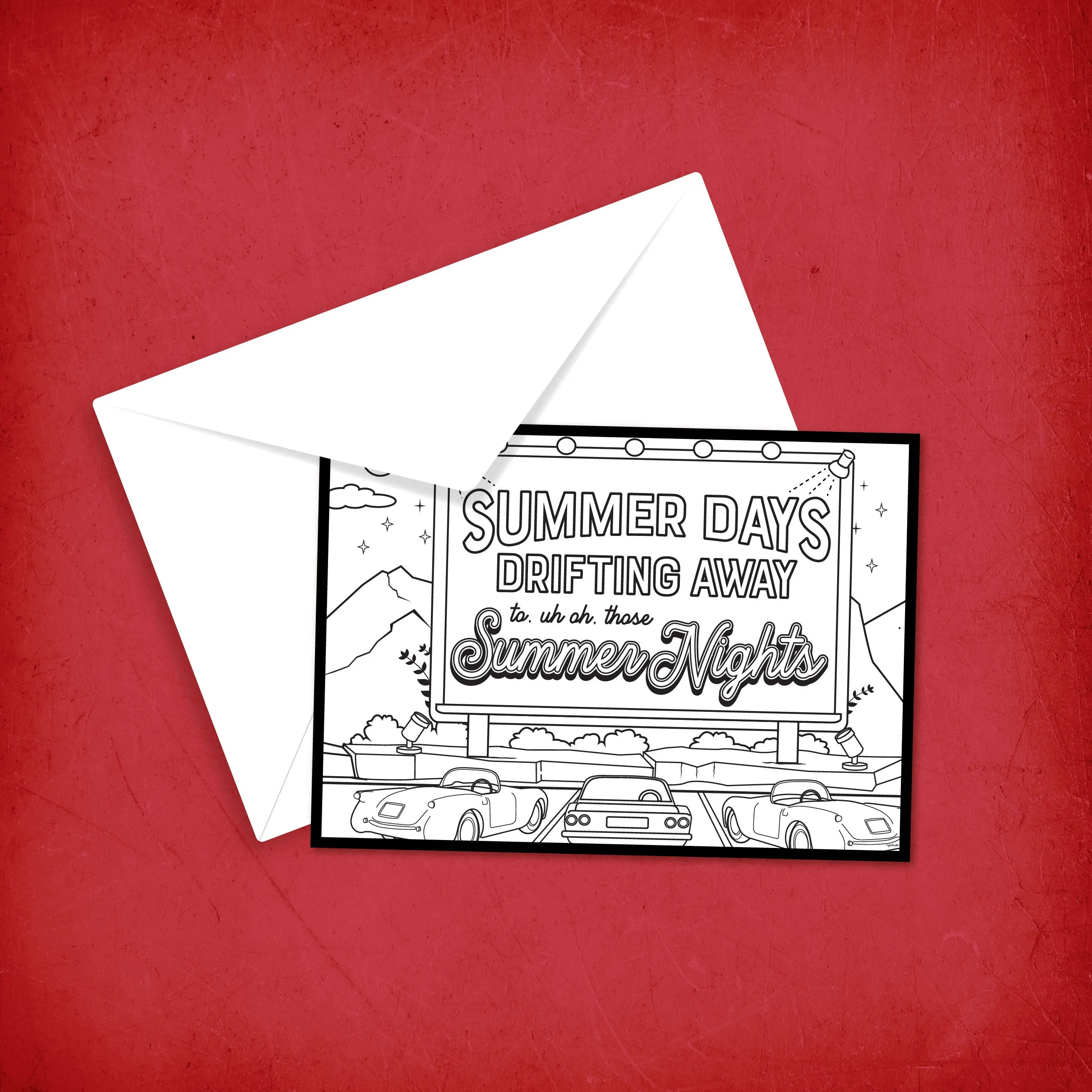 Grease "Grease is the Word" Collection - NOTE CARDS