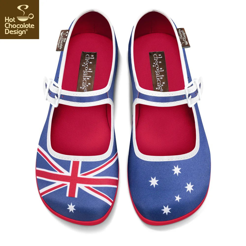 Hot Chocolate Design Australian Flag