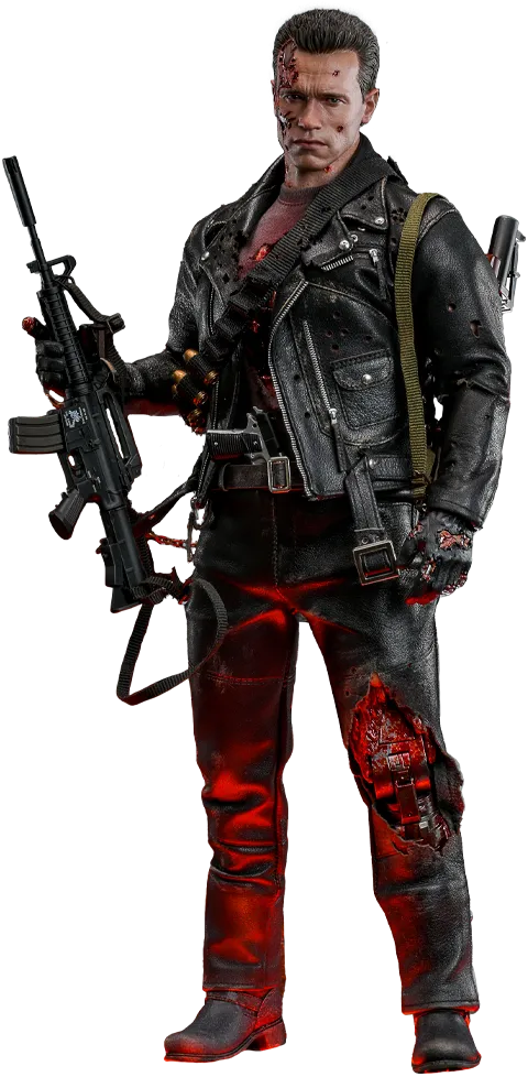 Hot Toys DX46 - Terminator 2 : Judgment Day - T800 Battle Damaged Version【Pre-Order】