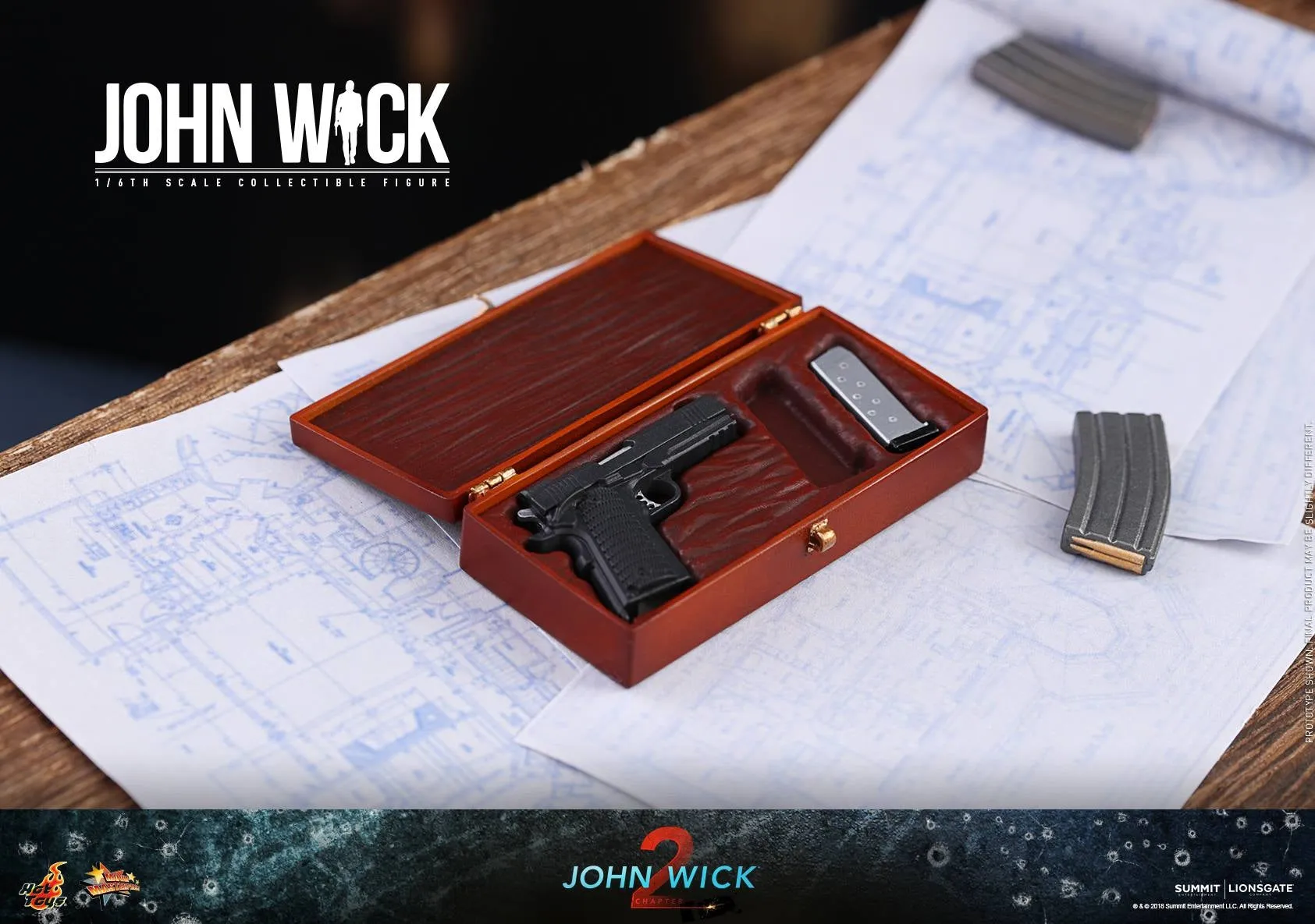 Hot Toys - MMS504 - John Wick (Chapter 2) 1/6th scale John Wick Collectible Figure