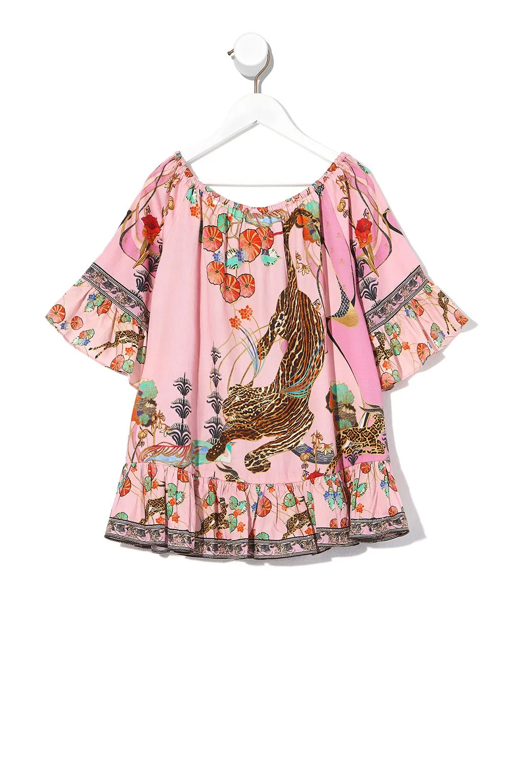 KIDS A-LINE FRILL DRESS ZIBA ZIBA