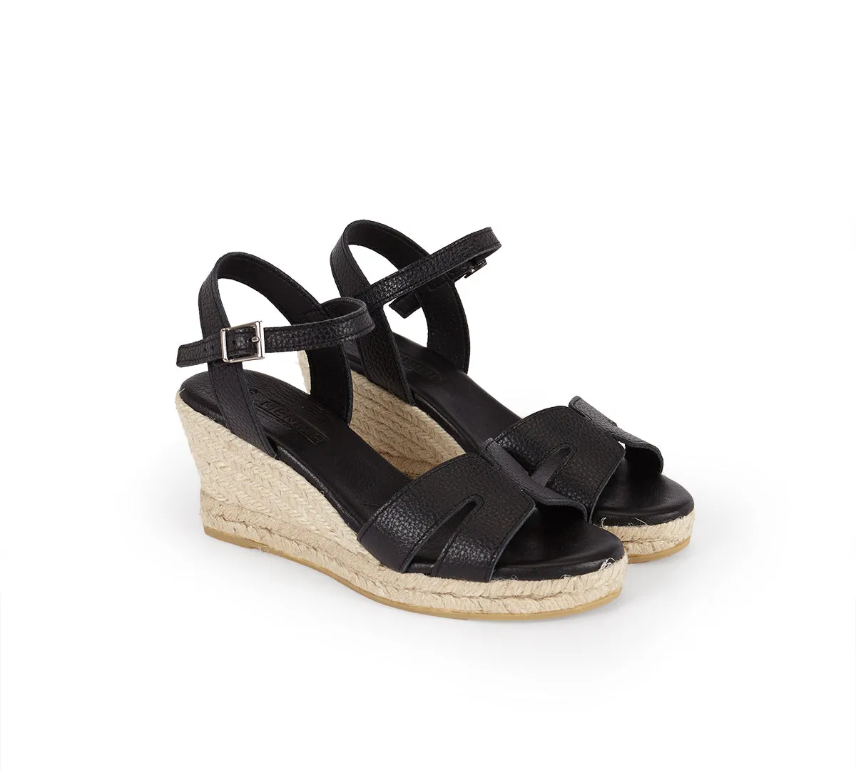 Martell Black Medium Wedge