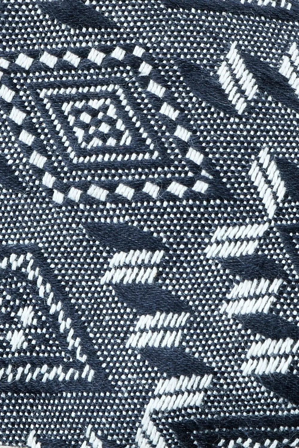 Men's Navy n' White Ethnic Print Espadrilles