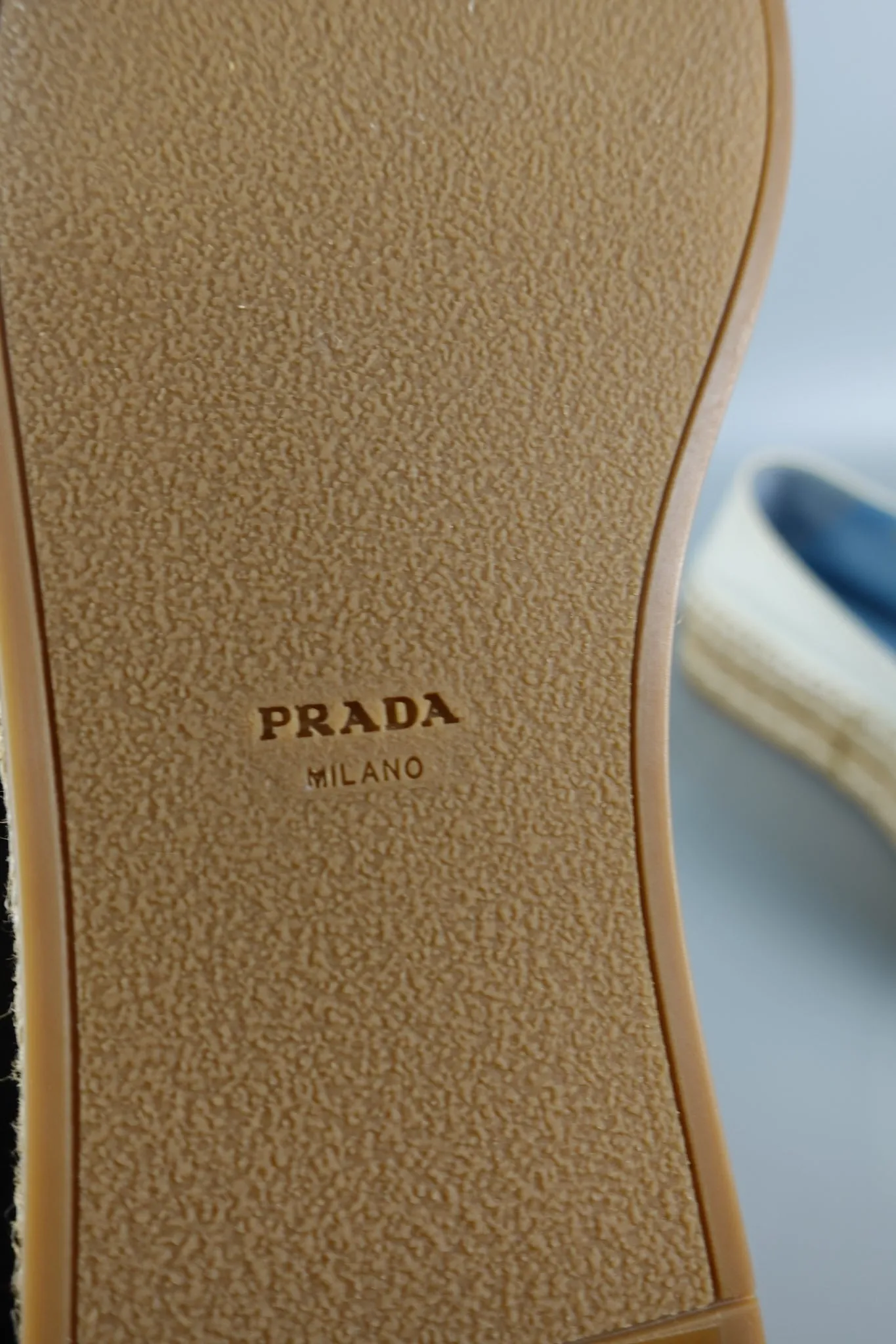 Open Toe Platform Espadrilles in Off White Size 39.5 (26cm)