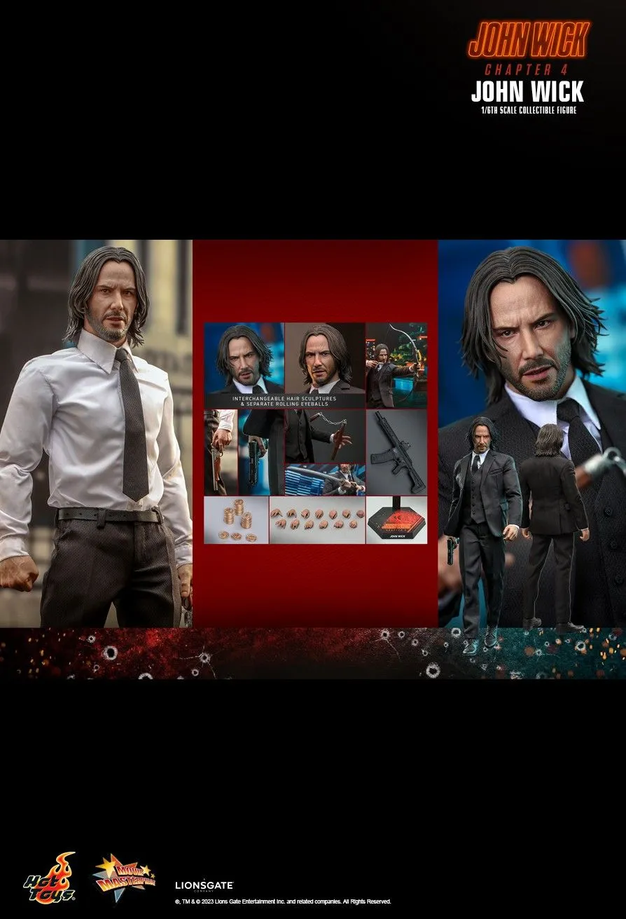 [PRE-ORDER] Hot Toys - MMS729 John Wick 1/6th Scale Collectible Figure - Chapter 4: John Wick