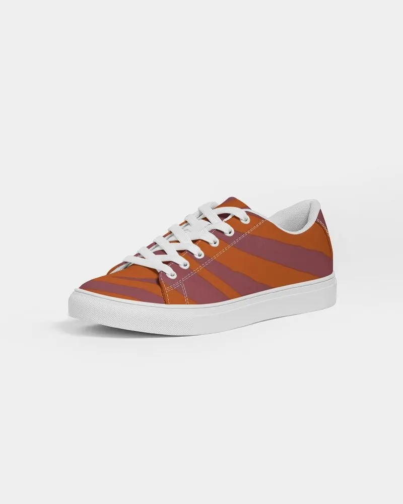 Red Zebra Women's Faux-Leather Sneaker