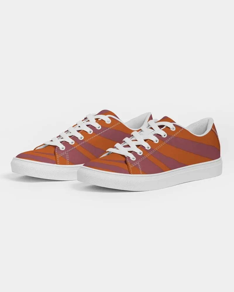 Red Zebra Women's Faux-Leather Sneaker