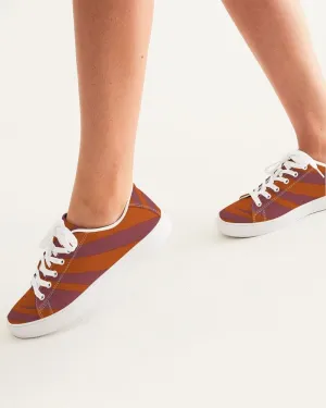 Red Zebra Women's Faux-Leather Sneaker