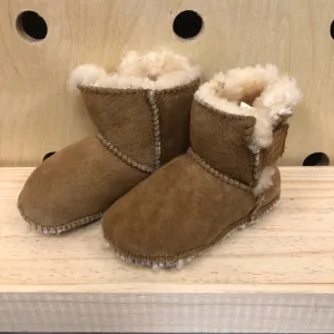 Tan Shearling Boots