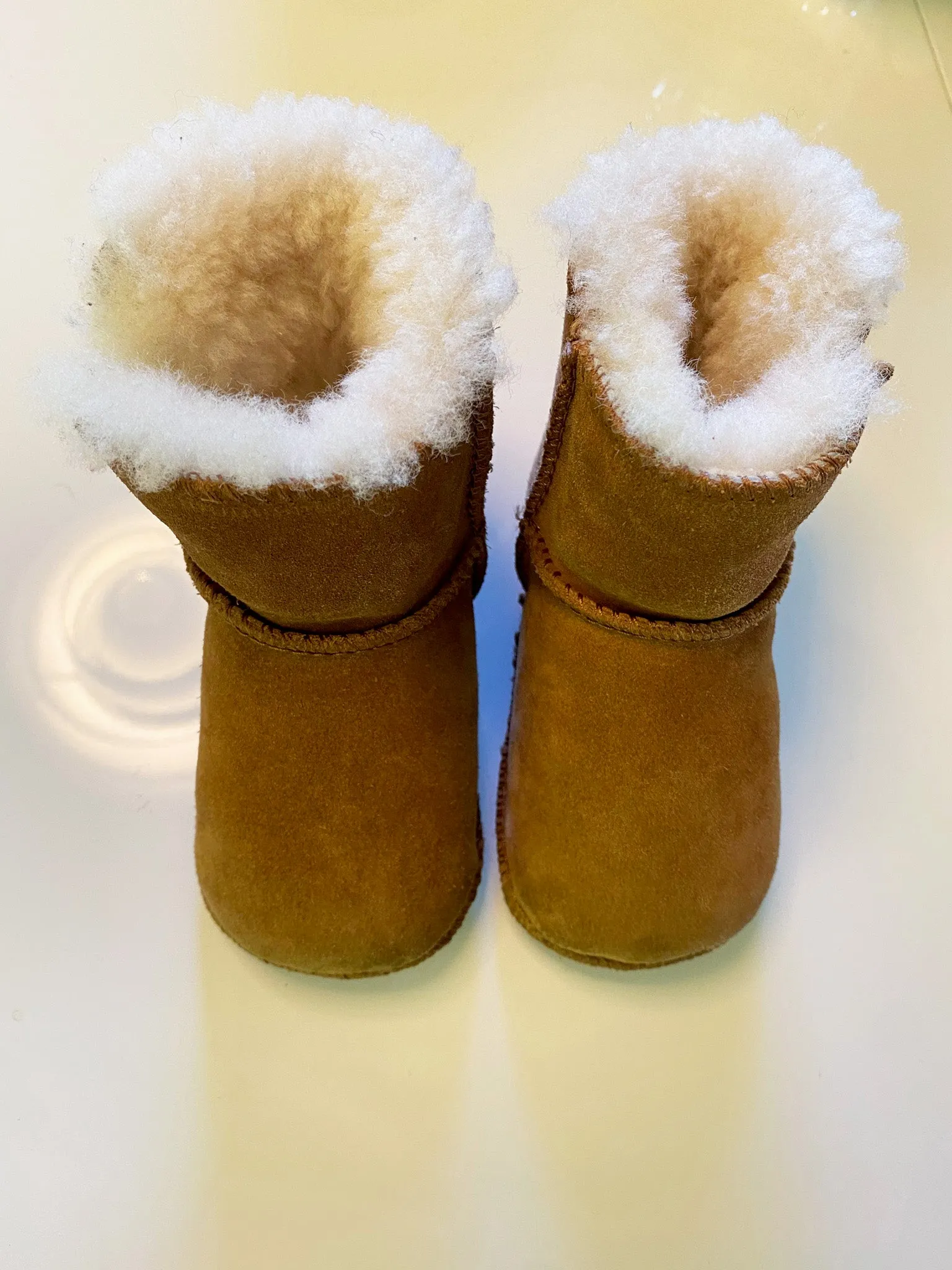 UGGS camel boots S/0-6M